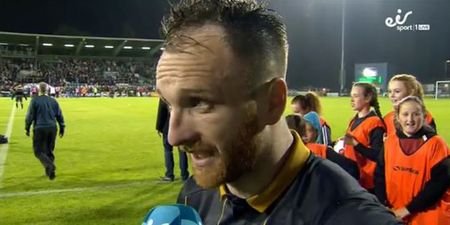 WATCH: Dundalk captain Stephen O’Donnell dedicates historic win to everyone in the League of Ireland