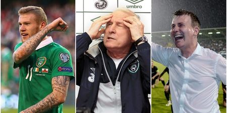 James McClean takes a cheeky dig at Giovanni Trapattoni while celebrating Dundalk’s win