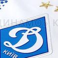 For a mostly white jersey, Dynamo Kiev’s new home kit has a lot going on