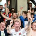 Supporters react to the Champions League play-off draw that pit Dundalk against Legia Warsaw