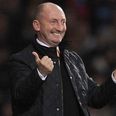 WATCH: Ian Holloway had a great gag at the ready when the sprinklers came on at Craven Cottage