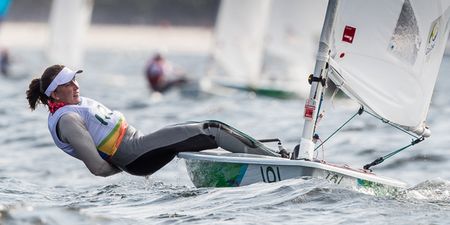 Two amazing races sees Annalise Murphy move up into second place in Rio
