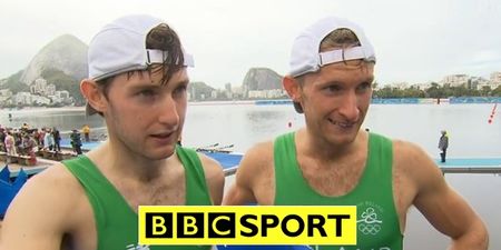 Everybody loved the opening remark of the O’Donovan brothers’ BBC interview