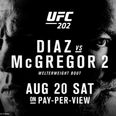 Conor McGregor vs Nate Diaz II – What time is UFC 202 on and where to watch it
