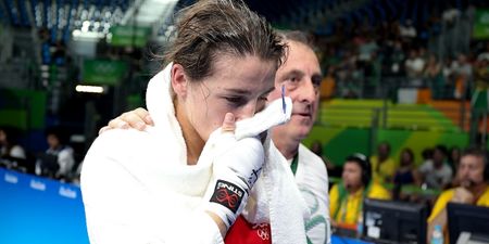 WATCH: Katie Taylor’s post-fight interview is one of the most heartbreaking pieces of television you’ll ever see