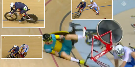 Watch: Mark Cavendish was involved in a controversial crash on the way to winning silver