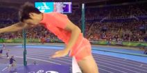 Pole vaulter’s penis his worst enemy during Olympic jump