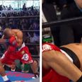 VIDEO: This was one vicious uppercut KO from America’s ‘new Floyd Mayweather’