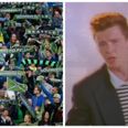 Seattle Sounders fans hold up Rick Astley lyrics in weirdest tifo ever