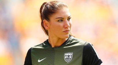 Hope Solo is probably regretting her cowards comments now