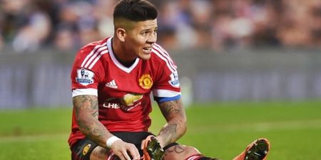 Report: Marcos Rojo in talks to join Spanish side