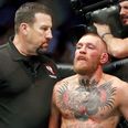 UFC 202 referee John McCarthy is clearly in awe of Conor McGregor