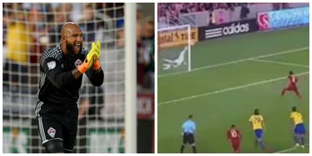 Tim Howard pulled off one of the best penalty saves we’ve ever seen last night