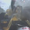 Kevin Magnussen walked away from this huge crash that caused a red flag at the Belgium Grand Prix