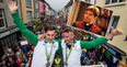 VIDEO: Paul O’Donovan channels his inner Dougal McGuire as he returns home with brother Gary