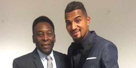 Kevin-Prince Boateng’s presumably inspirational Pele tweet has melted everyone’s brains into mush