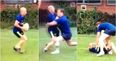 WATCH: Ireland legend Peter Stringer shares footage of sickening clash of heads in training
