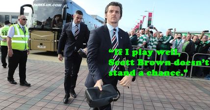 It might be a good idea for Joey Barton to avoid his Twitter mentions for a few days