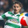 WATCH: Mikael Lustig cleverly incorporated a beach ball into his celebration of Celtic’s second