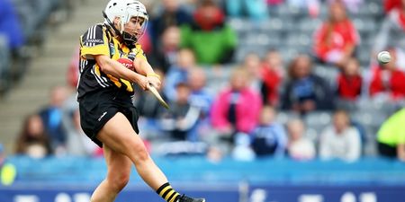 VIDEO: Kilkenny forward hammers the most top corner of top corner efforts on the spin