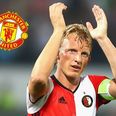 You just knew Dirk Kuyt would bathe in the milky goodness of toppling Manchester United