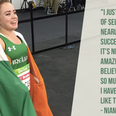 Paralympic hero Niamh McCarthy achieved silver medal-winning discus throw in unusual footwear