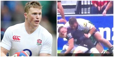 WATCH: England winger Chris Ashton could be in trouble again after alleged bite