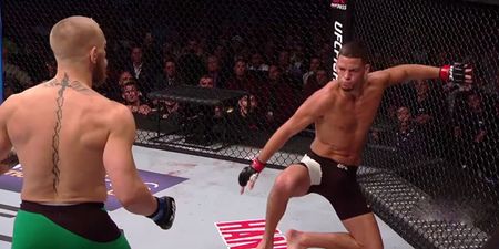 Being knocked on his ass by Conor McGregor was supposedly part of Nate Diaz’s gameplan
