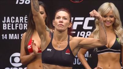 Unsurprisingly, UFC star Cyborg has an absolutely insane weight cut for her next fight