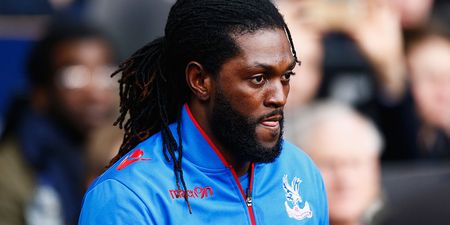 Lyon boss claims Emmanuel Adebayor smoked and asked for shot of whisky during talks