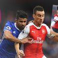 Laurent Koscielny seemed to enjoy Arsenal supporters’ Diego Costa piss-takery
