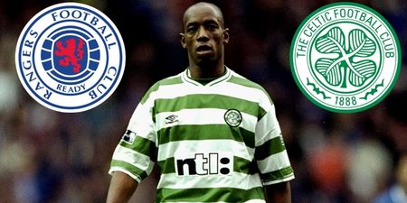 Ian Wright’s description of the Old Firm rivalry is something else