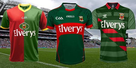 What Mayo’s jersey could look like if they changed to a foreign manufacturer