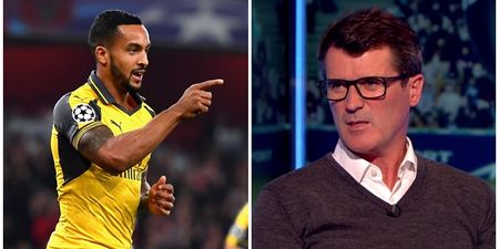 Watch: Roy Keane speaks undiluted sense when discussing Theo Walcott’s form