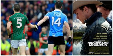 Artist attempts to sum up mutual respect of rivals Lee Keegan and Diarmuid Connolly using left-field movie analogy