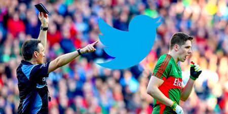 Dublin’s official Twitter account pokes fun at Lee Keegan after black card