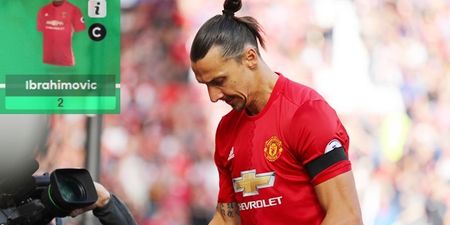 Quite a few Fantasy Football players are raging at Zlatan Ibrahimovic this afternoon