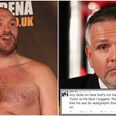 Tyson Fury’s uncle aimed this sweary message at everyone hating on the heavyweight champion