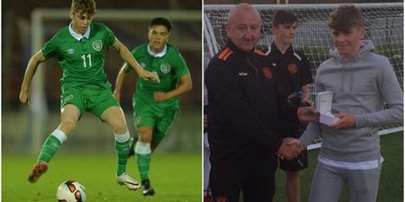 Irish player named amongst best young talents at Premier League clubs