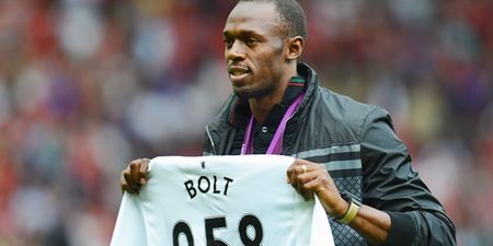Usain Bolt names the former striker who made him fall in love with Manchester United