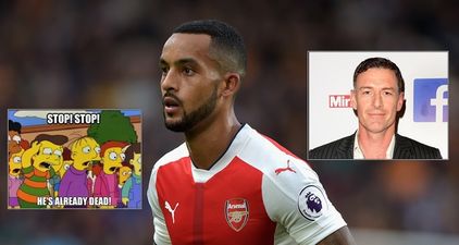 Chris Sutton’s cutting analysis of Theo Walcott is something else