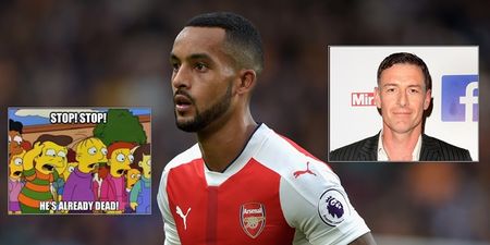 Chris Sutton’s cutting analysis of Theo Walcott is something else