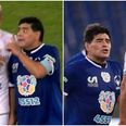 Here’s what Diego Maradona allegedly said to Juan Veron during their charity match bust-up