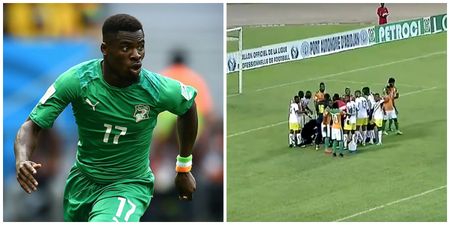 “He was dying” – Serge Aurier praised for saving opponent’s life in World Cup qualifier