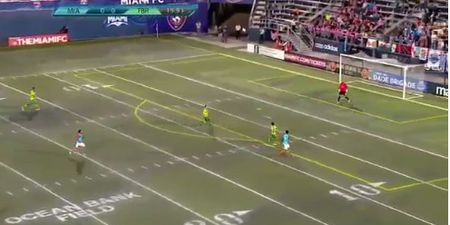 WATCH: Best goal of the weekend came on a university gridiron pitch