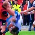 WATCH: Keith Earls red carded for spear tackle, but not everyone agrees with the call