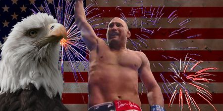 Calculating the Murica levels of Dan Henderson’s amazing retirement party photo