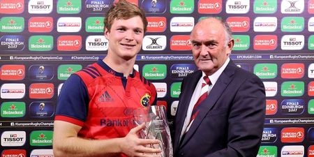 Tyler Bleyendaal’s touching presentation to the Foley family speaks of a man who truly gets Munster