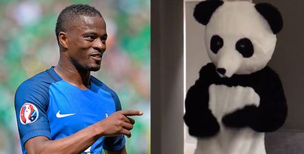 Patrice Evra shows he’s still the king of social media with dancing panda video