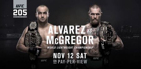 Conor McGregor vs Eddie Alvarez: What time is UFC 205 on at and where to watch it